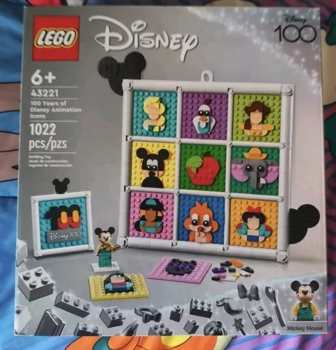 LEGO DISNEY 100 YEARS OF DISNEY ANIMATION ICONS #43221-1022 PCS