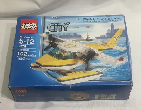 LEGO City Airport 3178 Seaplane Complete Set 102 Pieces Boxed Unopened 