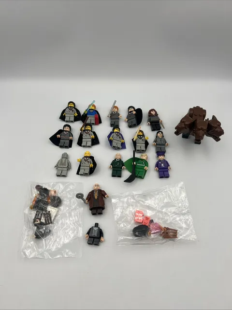 Lego Harry Potter Minifigures 18 Figures + 3 Headed Dog Lot 4