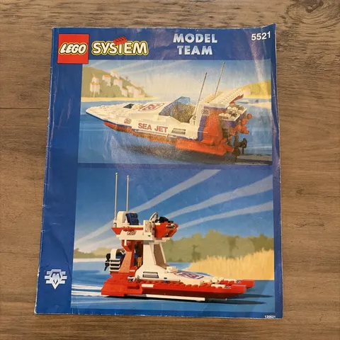 LEGO Instruction For 1993 set #5521 In great Condition for year