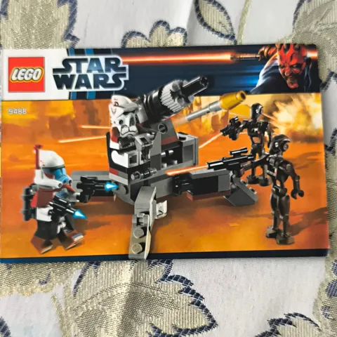 LEGO instructions Star Wars 9488 Clone Trooper & Commando Droid booklet DE/EN/FR