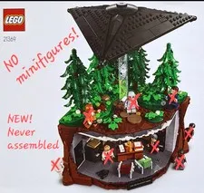 LEGO The X-Files 21369 NO minifigures BUILD ONLY New Never Built NO box