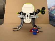 Lego DC Super Heroes 76040 Brainiac Attack Ship & Brainiac & Superman - No Box