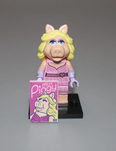 LEGO Miss Piggy New out of package minifigure The Muppets collectible series CMF