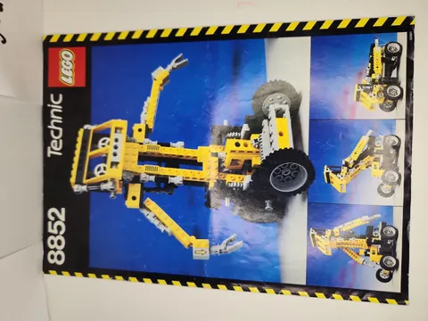 LEGO Technic 8852 Instructions Manual Idea Book 1987