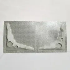 LEGO Lunar Moon Crater Baseplate 3947a Space Raised Plate Lot of 2 Vintage 80s