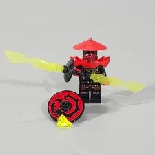 LEGO Stone Swordsman Ninjago Complete Minifig Sword Shield Rock Roader Set 70589