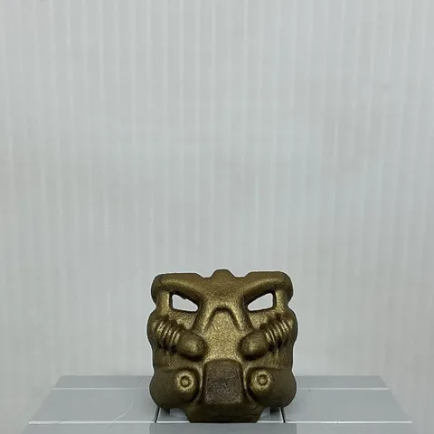 LEGO Bionicle Part 42042bo Flat Dark Gold Krana Mask Bo 8599 8574