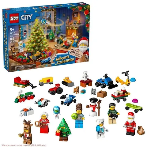 LEGO City Advent Calendar 2025 Kids Toy 60475