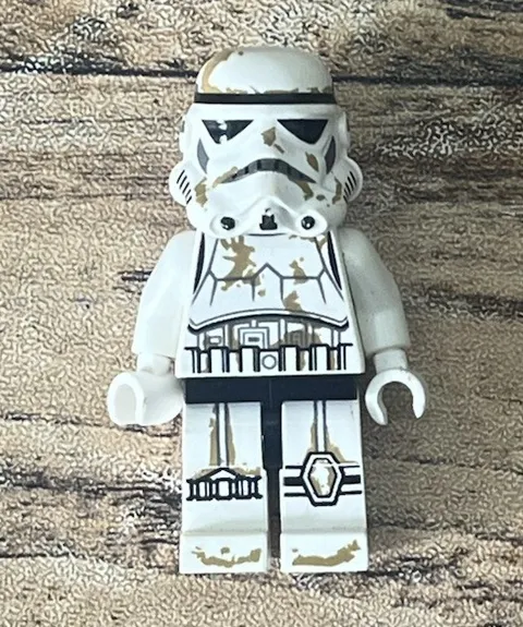 LEGO Star Wars Sandtrooper Minifigure Dirt Stains SCRATCH 9490 sw0383