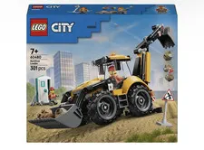 LEGO City 60480 Backhoe Loader 301 Pieces Construction Vehicle Set 7+ New