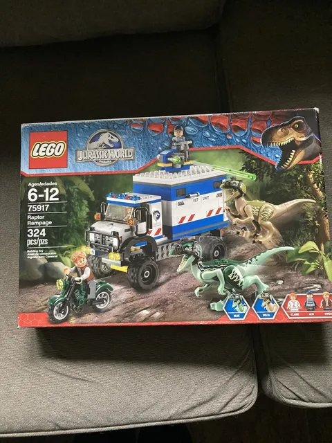 NEW Sealed Lego 75917 Jurassic World Raptor Rampage
