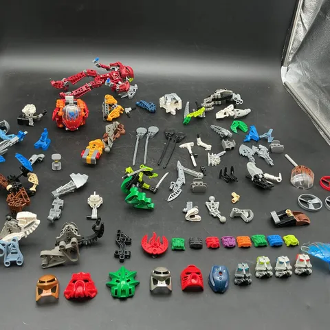 LEGO Bionicle Parts Lot Masks Krana Weapons Figures Accessories Vintage