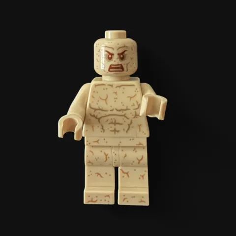 Sandman LEGO Minifigure sh1112 Sand Form Printed Legs