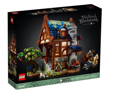 LEGO Ideas 21325 Medieval Blacksmith 2164pcs Building Set