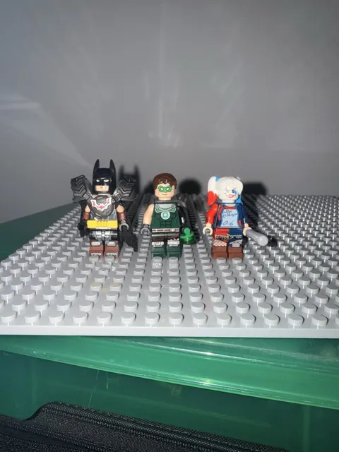 LEGO The LEGO Batman Movie Minifigure Lot Batman Green Lantern Harley Quinn
