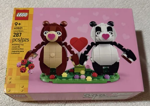 LEGO SEALED 40821 Valentine’s LOVE BEARS 287 Pcs