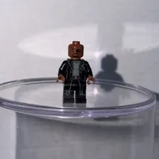 LEGO Marvel Super Heroes Nick Fury sh585a Mini Figure Stark Jet Drone Attack