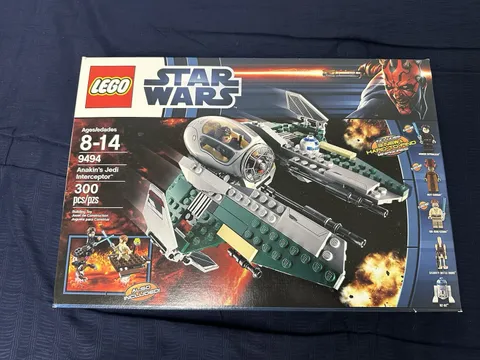 LEGO Star Wars Anakin’s Jedi Interceptor (9494) 300 Pieces, NSIB