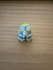 LEGO Bionicle Head Connector Block 32553 with Eye / Brain Stalk - Neon Green