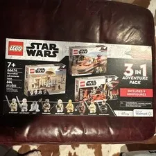 LEGO Star Wars Skywalker Adventures Pack 66674 644 pcs 9 Minifigures Retired