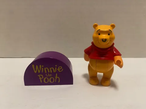 Lego Duplo Disney Winnie the Pooh Figure with Printed Piece  