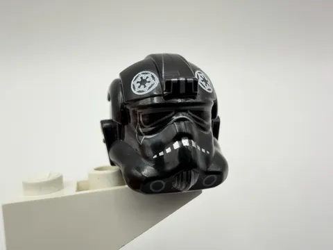 LEGO Star Wars Part 87556pb12 - Imperial Tie Bomber pilot Helmet - 1pc