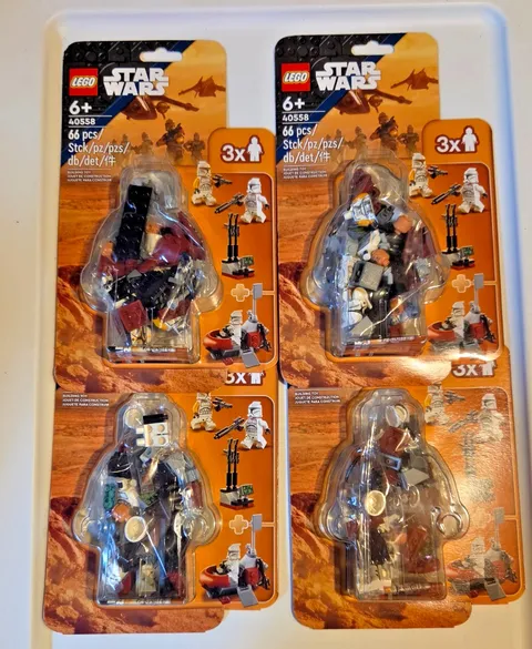 LEGO Star Wars Clone Command Station 40558 LOT OF 4x (Brand New Sealed)