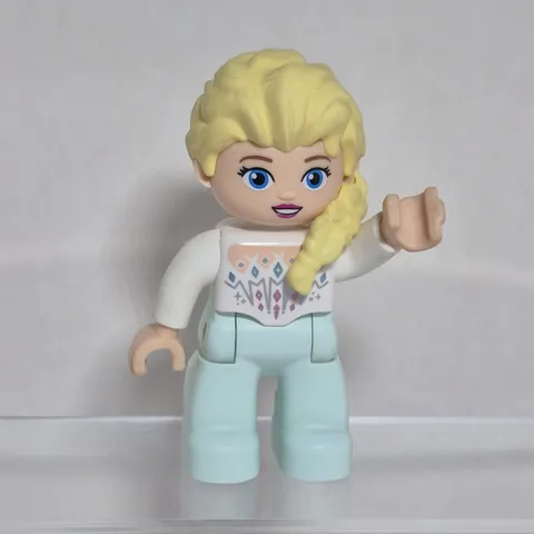 LEGO DUPLO ELSA PRINCESS from FROZEN Mini Figure Replacement Part Miniature Toy