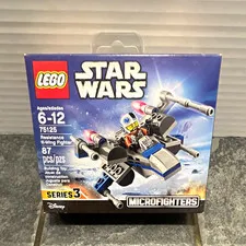 LEGO Star Wars Microfighters Series 3 Resistance X-Wing 75125 87 pcs Ages 6-12
