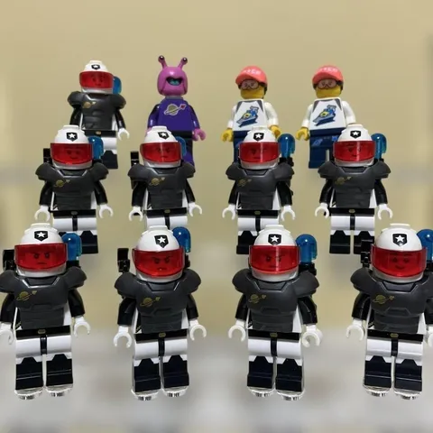 LEGO Minifigure Space Lot Set Bulk Sale Police Alien