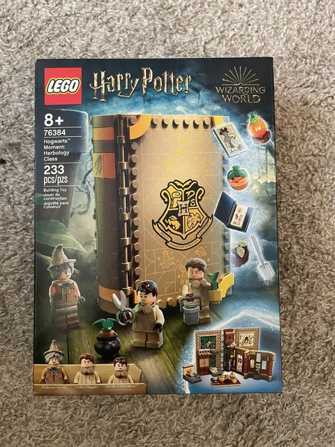 Lego Harry Potter Wizarding World 76384 Hogwarts Moment: Herbology Class new