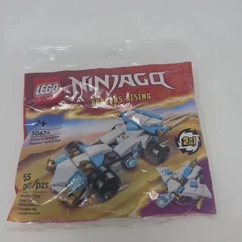 Lego Ninjago Dragon's Rising 30674 Zane's Dragon Power Vehicles Polybag