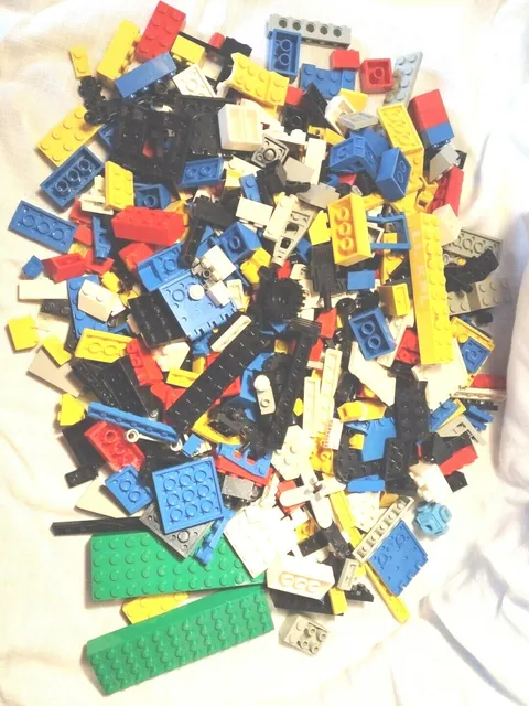 Lego Toy Lot Bulk 1.5 Lbs Mixed Building Bricks Blocks Parts Pieces