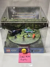 LEGO City 60426 Jungle Explorer Truck Lighted Store Display Case Clear Plastic