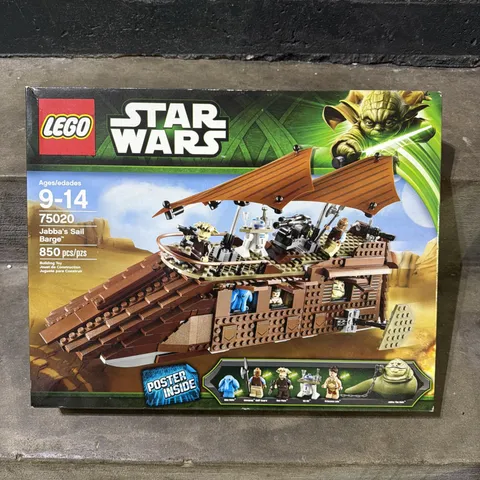 NIB LEGO Star Wars: Jabba's Sail Barge (75020)