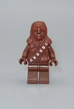 LEGO Star Wars Chewbacca reddish brown minifigure 10188 7965 10179 Death Star