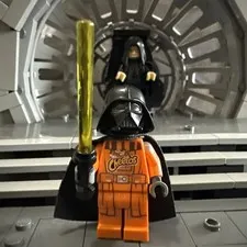 Brickluv Cheetos Vader Minifigure and Cape