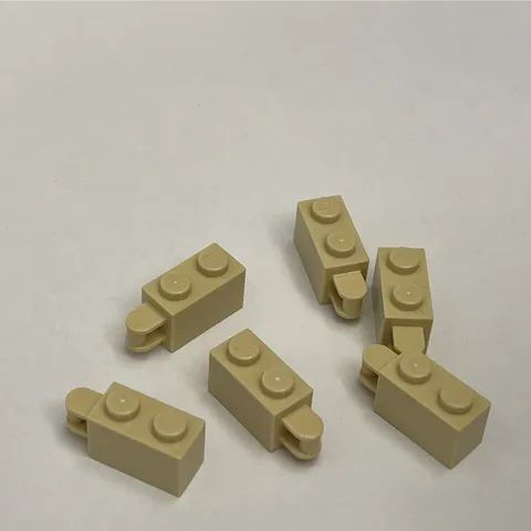 Lego 34816 Beige Replacement Parts Pieces Lot of 6