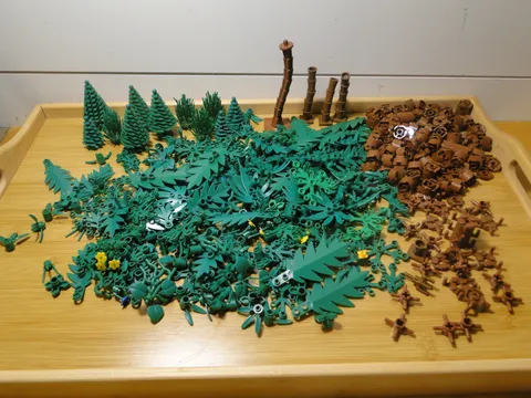 LEGO Palm Tree Pine Foliage Greenery Large Small Leaf Bushes