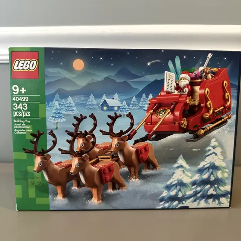 New Sealed LEGO 40499 Santa’s Sleigh Christmas Winter Holiday Set