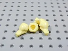 LEGO Lot of 4 Pastel Yellow Tree Frogs Frog Animal Minifig BQ