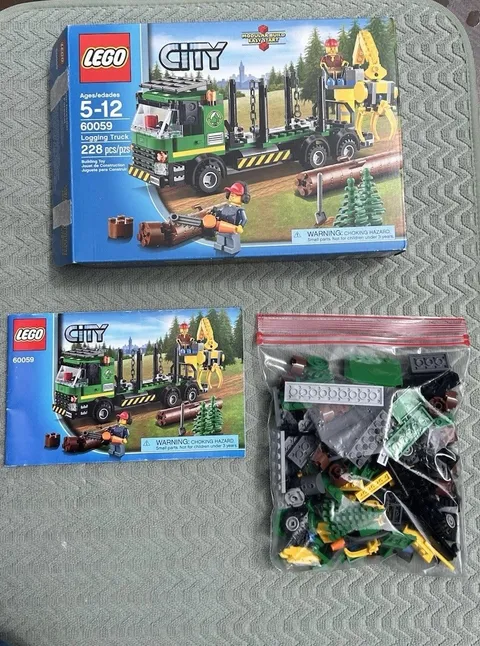 LEGO City: Logging Truck (60059) 100% Complete