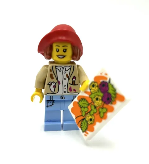LEGO Painter Artist minifigure Winter 2025 Store Exclusive