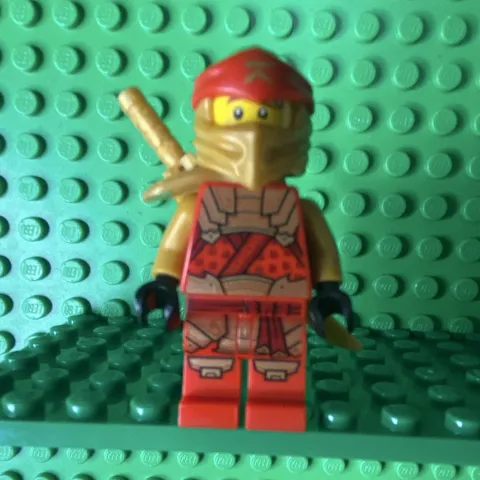 LEGO Minifigure Kai - LEGO Ninja Figure - LEGO Ninjago LEGO Golden Ninja Kai