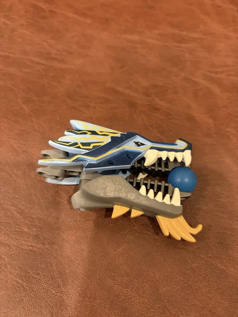 LEGO Ninjago Lightning Dragon Battle (2521) Blue Upper Jaw and Bottom Jaw