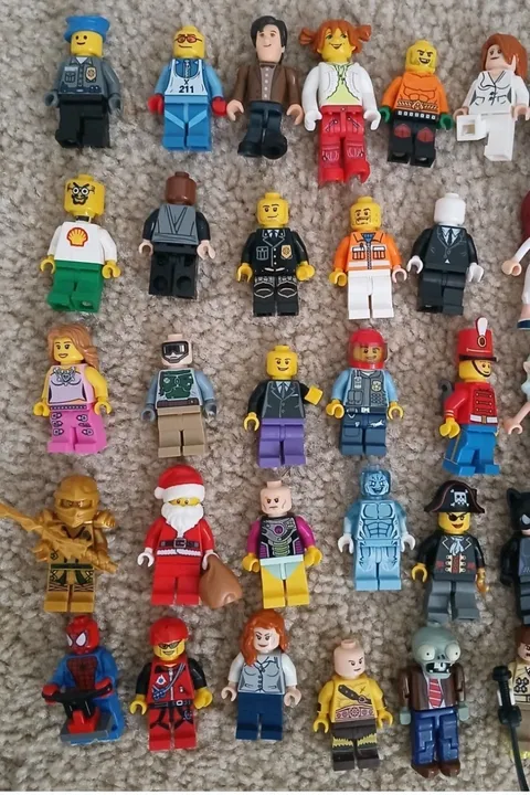 LEGO Mini Figures 57 Assortment Collection Bulk LOT