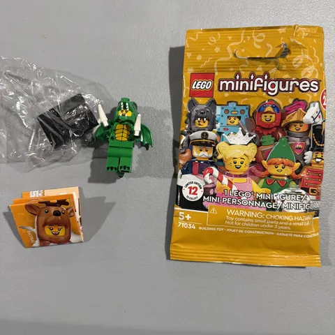 LEGO 71034 Collectible Minifigures Series 23 Green Dragon Costume W OG Package