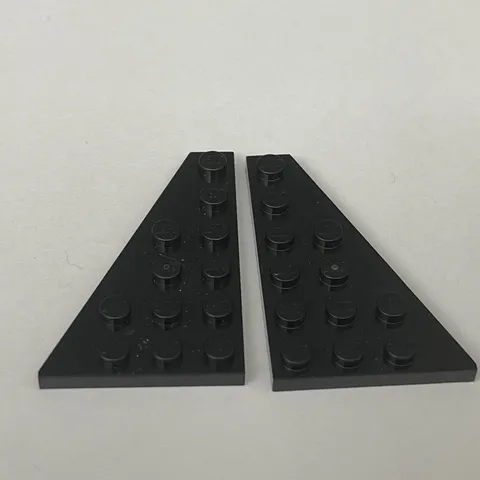 Lego 48208 48205 Black Replacement Parts Pieces Lot of 2