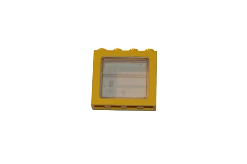 Lego® TRAIN Railway 9V 12V RC Window with Glas 4x3 STANDARD YELLOW